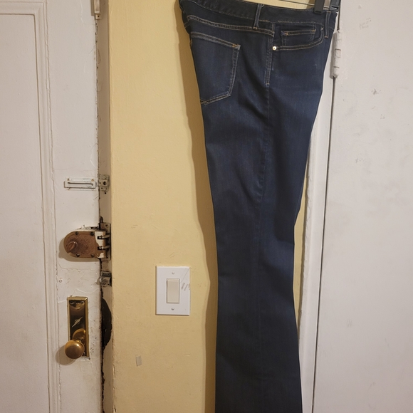 JAP 1969 Curvy Dark Blue FlareWomen's Jeans Size 29L - Picture 3 of 14